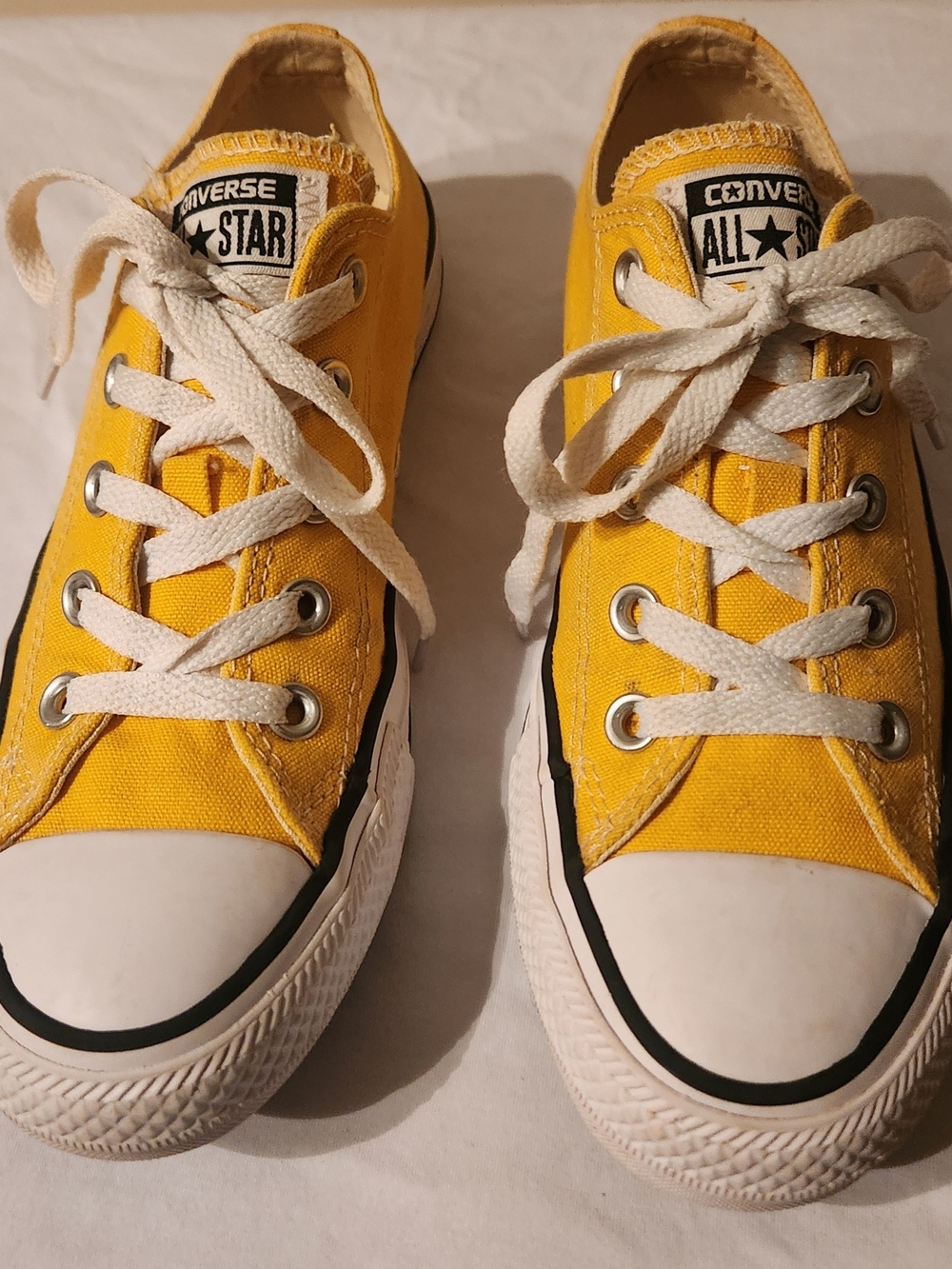 Converse All Star Kids Low Top Sneakers - Yellow